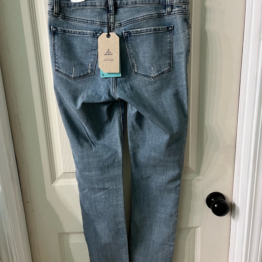 Prana Women's Medium Blue Straight Leg Jeans
